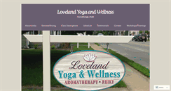 Desktop Screenshot of lovelandyogaandwellness.com